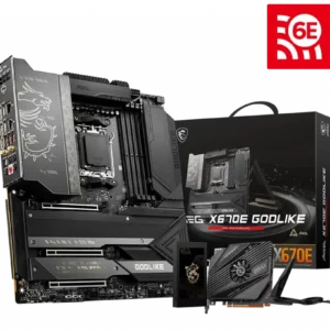 MSI MEG X670E Godlike DDR5 AM5 AMD Motherboard - AMD Motherboards