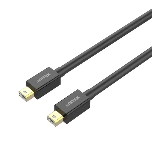 Unitek Mini DisplayPort Male to Male 40K 60Hz 1.2 Cable 2M Black - Cables/Adapters