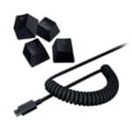 Razer PBT Keycap + Coiled Cable Upgrade Set - Classic Black RC21-01490800-R3M1