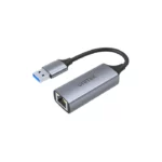 Unitek USB-A Male to Gigabit Ethernet Adapter SpaceGrey