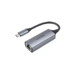 Unitek USB-C Male to Gigabit Ethernet Adapter SpaceGrey