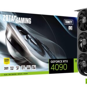 Zotac Gaming GeForce RTX 4090 Trinity OC 24GB GDDR6X 384 Bit Graphics Card ZT-D40900J-10P - Nvidia Video Cards