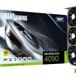 Zotac Gaming GeForce RTX 4090 Trinity 24GB GDDR6X 384 Bit Graphics Card ZT-D40900D-10P - Nvidia Video Cards