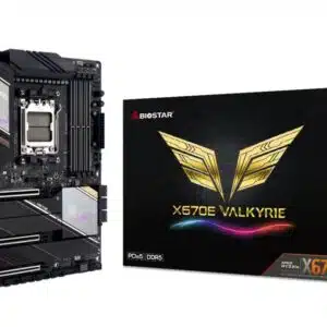 Biostar X670E Valkyrie AMD Ryzen 7000 Series AM5 Motherboard - AMD Motherboards
