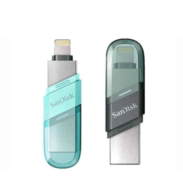 SanDisk iXpand Flash Drive Flip IX90N 32GB | 64GB 128GB | 256GB OTG For Apple Flash Drives - BTZ Flash Deals