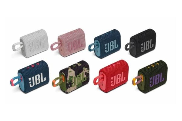JBL Go 3 Bluetooth Speaker Black | Gray | Blue | Green | Pink | Red | White - Audio Gears and Accessories
