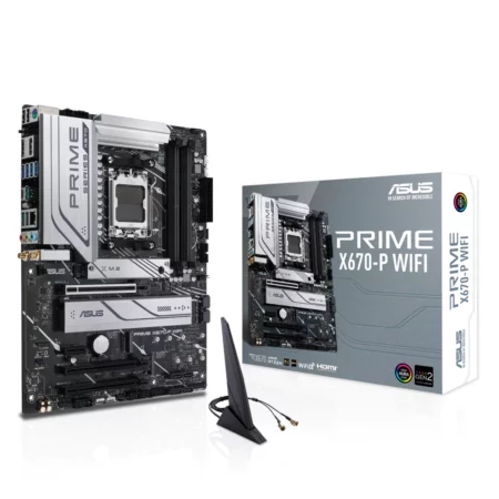 Asus Prime X670-P WIFI AM5 AMD Motherboard - AMD Motherboards