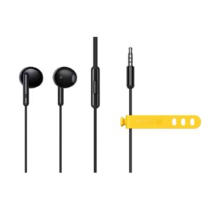 Realme Buds Classic Wired in Ear Earphones with Mic Black | White - Audio Gears and Accessories