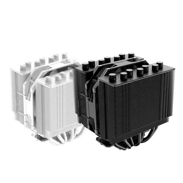 IDCooling SE-207 XT Slim Twin Tower CPU Aircooler Black | White - Aircooling System