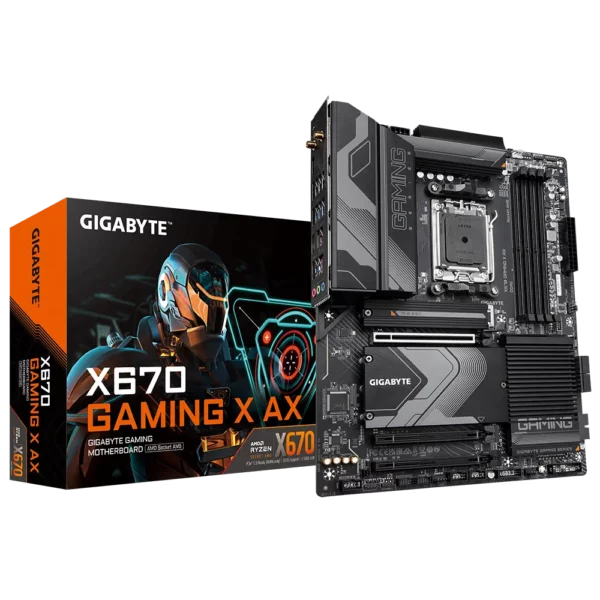 Gigabyte X670 Gaming X AX AMD Ryzen 7000 Series AM5 Motherboard - AMD Motherboards