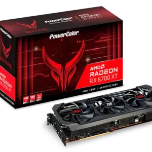 PowerColor Red Devil AMD Radeon RX 6700 XT Gaming Graphics Card 12GBD6-3DHE/OC - AMD Video Cards