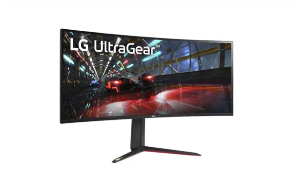 LG 38” UltraGear Curved WQHD+ Nano IPS 1ms 144Hz HDR 600 Monitor with G-SYNC® Compatibility Gaming Monitor 38GN950-B - Monitors