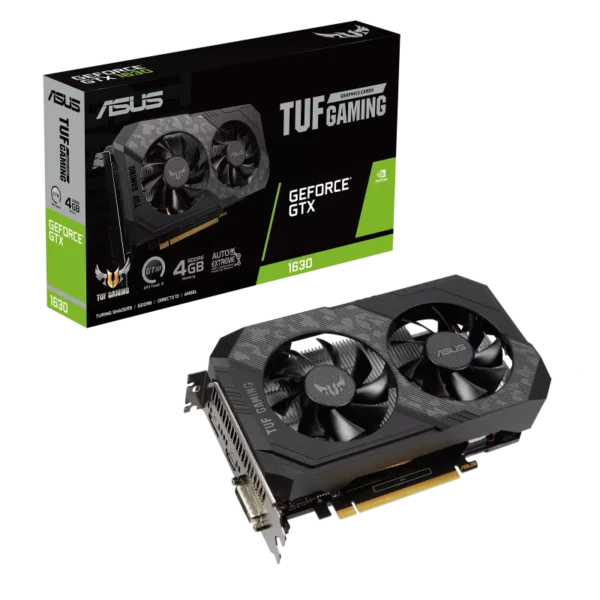 ASUS TUF Gaming GeForce GTX 1630 4GB GDDR6 Video Card - Nvidia Video Cards