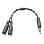 ADlink Audio Splitter 2 Female to 1 Male 23MM Cable