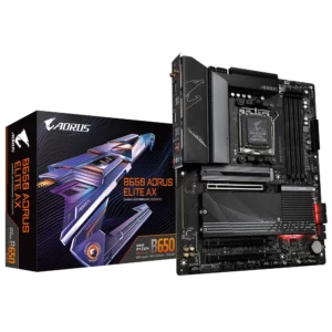 Gigabyte B650 Aorus Elite AX AMD Ryzen 7000 Series AM5 Motherboard - AMD Motherboards