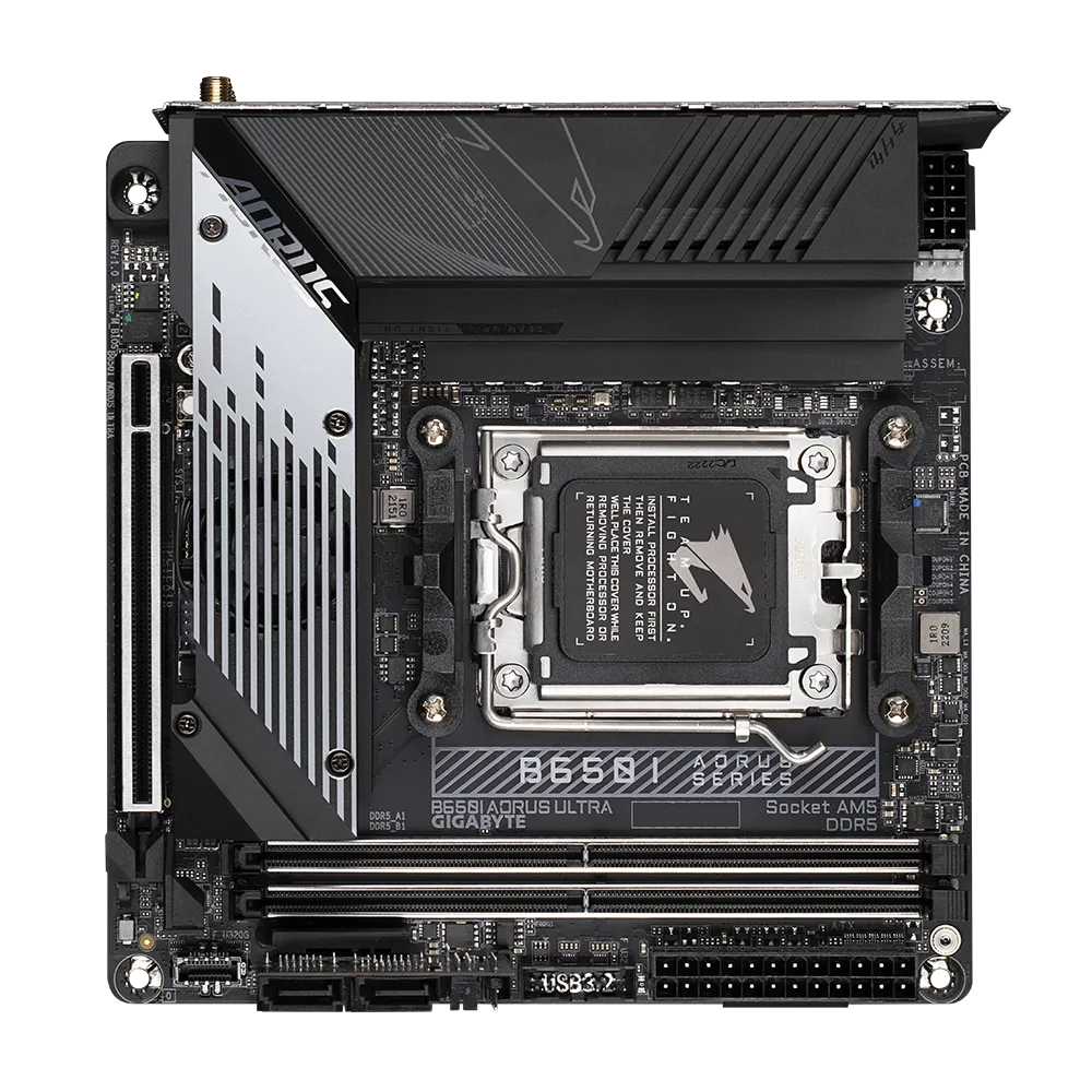 Gigabyte B650I Aorus Ultra AMD Ryzen 7000 Series AM5 Motherboard - AMD Motherboards