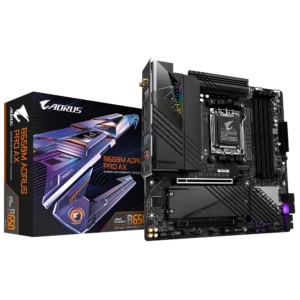 Gigabyte B650M Aorus Pro AX AMD Ryzen 7000 Series AM5 Motherboard - AMD Motherboards