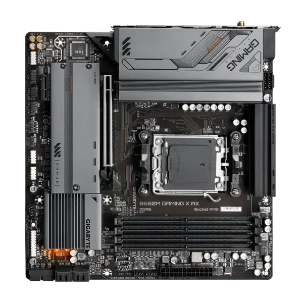 Gigabyte B650M GAMING X AX AMD Ryzen 7000 Series AM5 Motherboard - AMD Motherboards