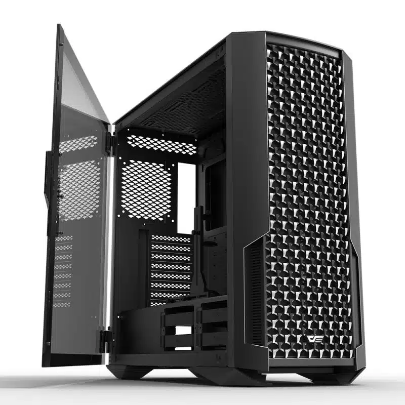 DarkFlash DF7100 EATX Panel Computer Case Black Bermor Techzone