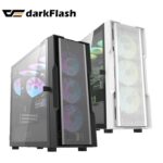 DarkFlash DK431 ATX with 4 Pieces ARGB Fans Panel Computer Case