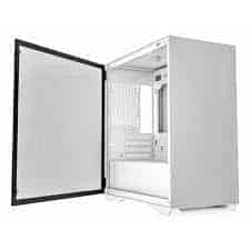DarkFlash DLM22 White mATX Door Opening Tempered Glass Side Panel Computer Case - Chassis