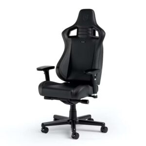 Noblechair PGW EPIC Compact Gaming Chair Short Gas Lift - Black/Carbon