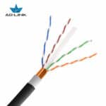 ADlink FTP Outdoor CAT6 4P Twisted Pair Cable 305 Meters/Wooden Reel (1000FT)