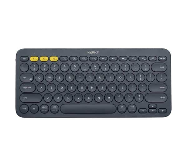 Logitech K380 Multi-Device Wireless Keyboard Dark Gray - Computer Accessories