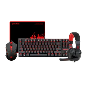 Redragon K552-BB-1 4in1 Set Keyboard/Mouse/Mousepad/Headset - Computer Accessories