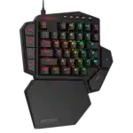 Redragon K585 DITI One-Handed RGB Mechanical Gaming Keyboard Professional Gaming Keypad  Blue Switches