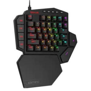 Redragon K585 DITI One-Handed RGB Mechanical Gaming Keyboard Professional Gaming Keypad  Blue Switches - Computer Accessories
