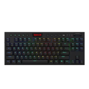 Redragon K621 Horus TKL Wireless RGB Mechanical Gaming Keyboard Red Switch - Black