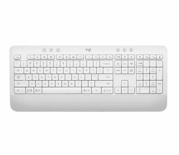 Logitech K650 Wireless Keyboard Off-White - Computer Accessories