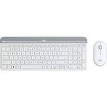 Logitech MK470 Slim Wireless Keyboard and Mouse Combo Off-White