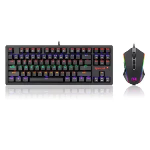 Redragon S113-KN Wired Gaming Keyboard and Mouse Combo Black - Computer Accessories
