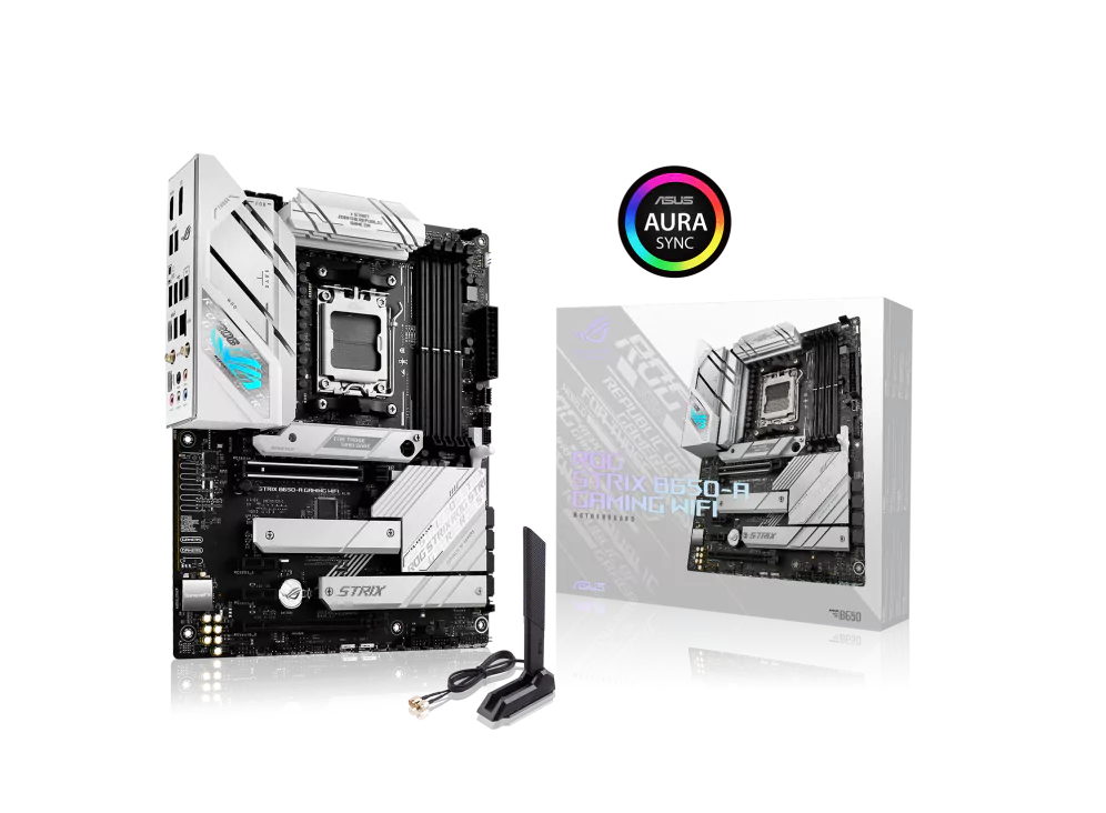 Asus ROG Strix B650-A Gaming WIFI AMD Ryzen 7000 Series AM5 Motherboard - AMD Motherboards