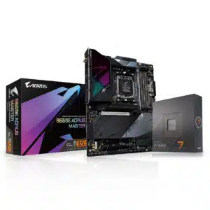 AMD Ryzen 7 7700X + Gigabyte B650 Aorus Master Motherboard and Processor Bundle - AMD Motherboards