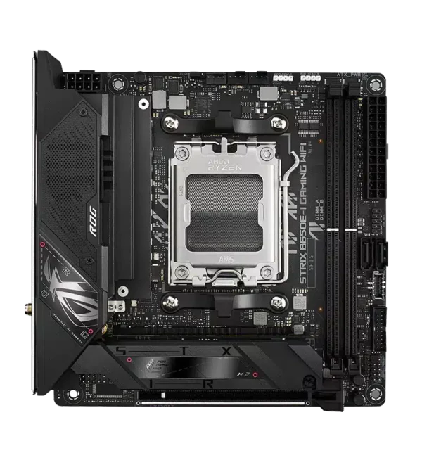 Asus ROG Strix B650E-I Gaming WIFI AMD Ryzen 7000 Series AM5 Motherboard - AMD Motherboards