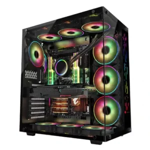 Coolman Robin 2 ATX TG Dual Chamber PC Case - Chassis