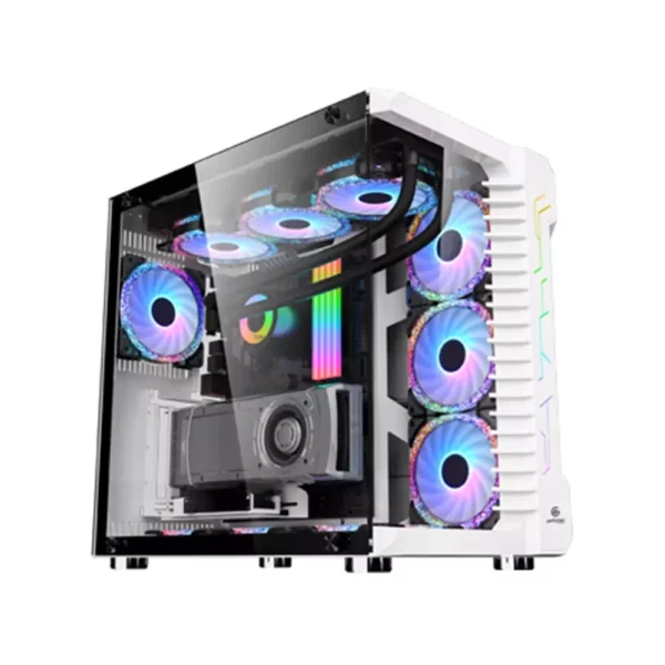 Coolman Robin 2 ATX TG Dual Chamber PC Case - Chassis