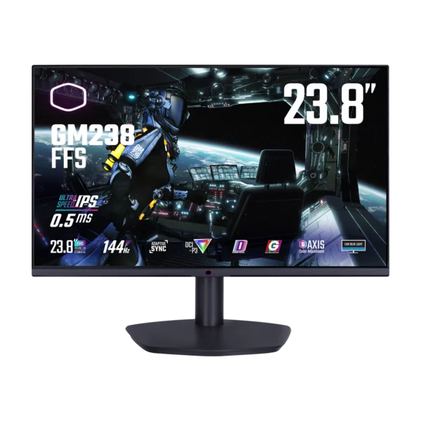 Cooler Master GM238-FFS 23.8" FHD 144Hz Ultra-Speed IPS Gaming Monitor - Monitors