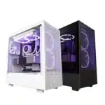 NZXT H5 Flow Compact Midtower Airflow Case Black | White