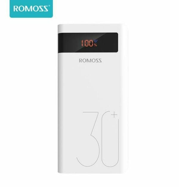 ROMOSS Sense 8P+ 30000mAh with LCD Power Bank - Gadget Accessories