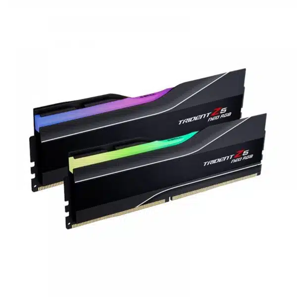 G.SKILL Trident Z5 NEO RGB 32GB 2 x 16GB DDR5 6000 CL36 AMD EXPO Desktop Memory 6000 F5-6000J3636F16GX2-TZ5NR - Desktop Memory