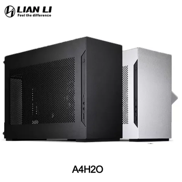 Lian-Li A4H2O Black | White ITX PC Case - Chassis