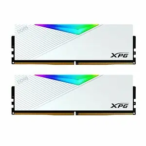 Adata XPG Lancer 32GB 2 x 16GB 288-Pin DDR5 5200 CL38 PC5 41600 White Desktop Memory Model AX5U5200C3816G-DCLARWH - Desktop Memory