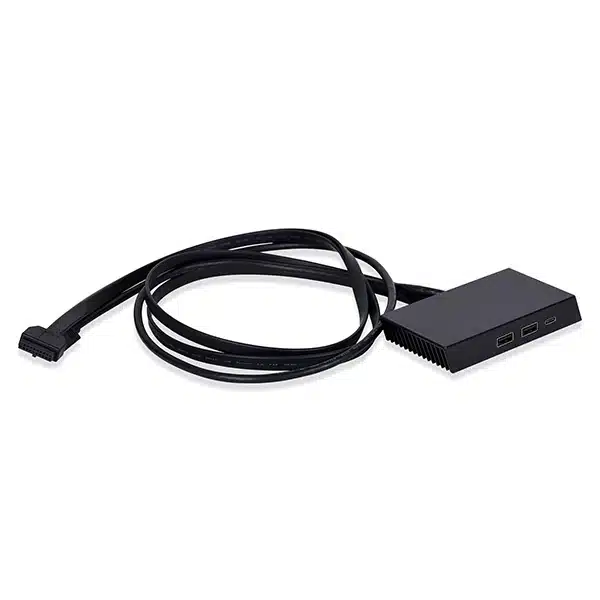 Lian-li O11D EVO Additional I/O Kit Black | White - Cables/Adapters
