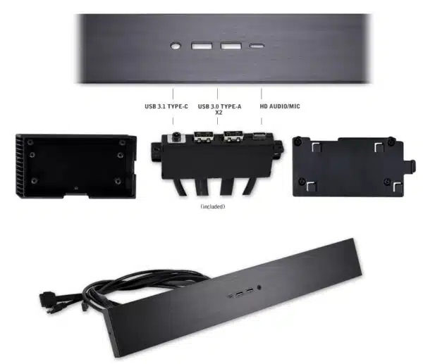 Lian-li O11D Evo Top I/O Kit Black | White | Harbor Grey - Cables/Adapters