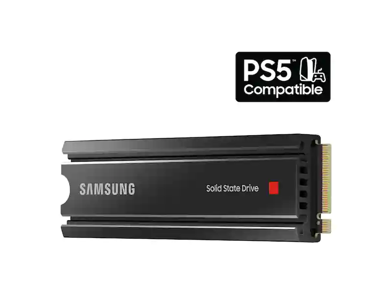 Samsung 980 PRO w/ Heatsink 1TB | 2TB PCIe® 4.0 NVMe™ SSD Solid State Drive for PC & PS5 Compatible - BTZ Flash Deals