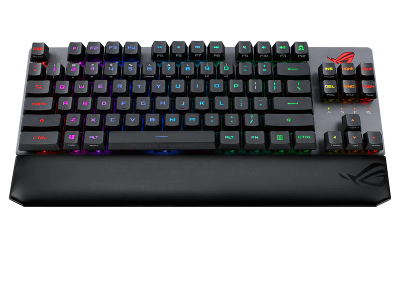 ASUS ROG Strix Scope RX TKL Deluxe Wireless Gaming Keyboard - Computer Accessories